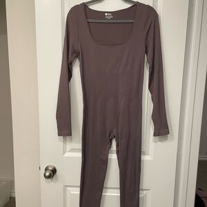 Amazon Mauve Long Sleeve Jumpsuit